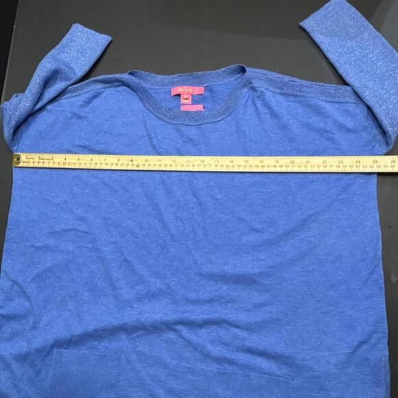 LILLY PULITZER Preppy Luxury Minimalist Sweater Oversized Pockets Coolmax XS NWT - Picture 8 of 14